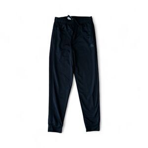 New Adidas Men 3S Woven Training Pants All Black‎ Jogger Sweatpant Sz S NWT $45